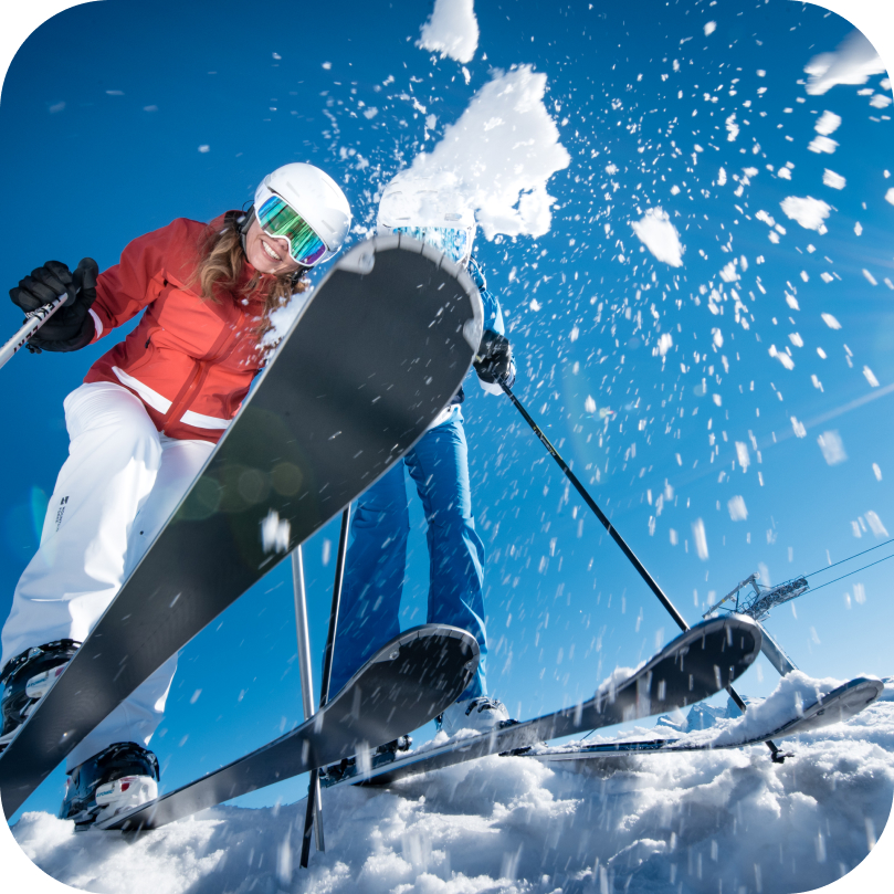 Traumhaftes Skiwetter