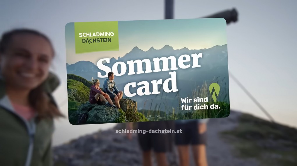 Urlaub mit der gratis Schladming-Dachtein Sommercard